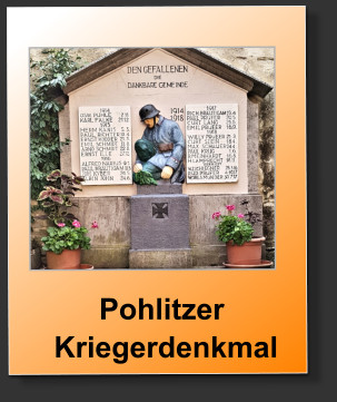 Pohlitzer   Kriegerdenkmal