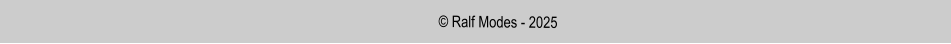 © Ralf Modes - 2025