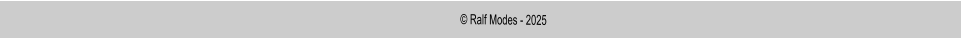 © Ralf Modes - 2025