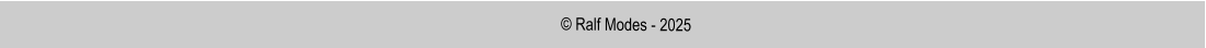 © Ralf Modes - 2025