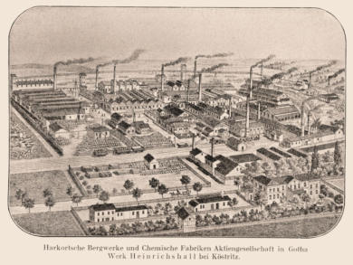 Chemische Fabrik um 1880