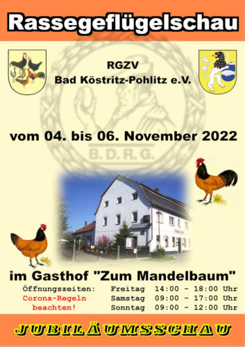 Plakat Jubiläumsschau